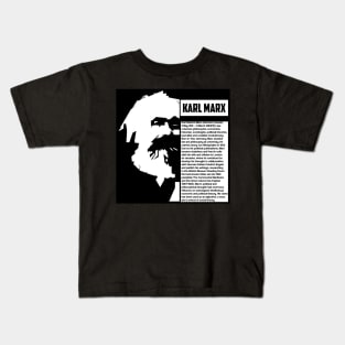 Karl Marx Desc Kids T-Shirt